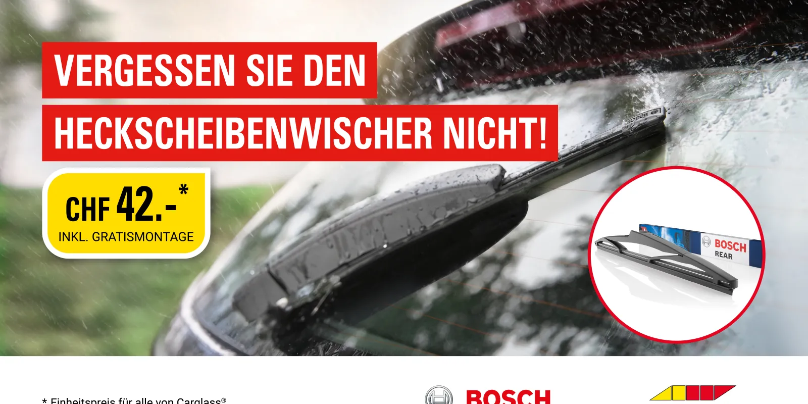 Bosch-Scheibenwischer hinten