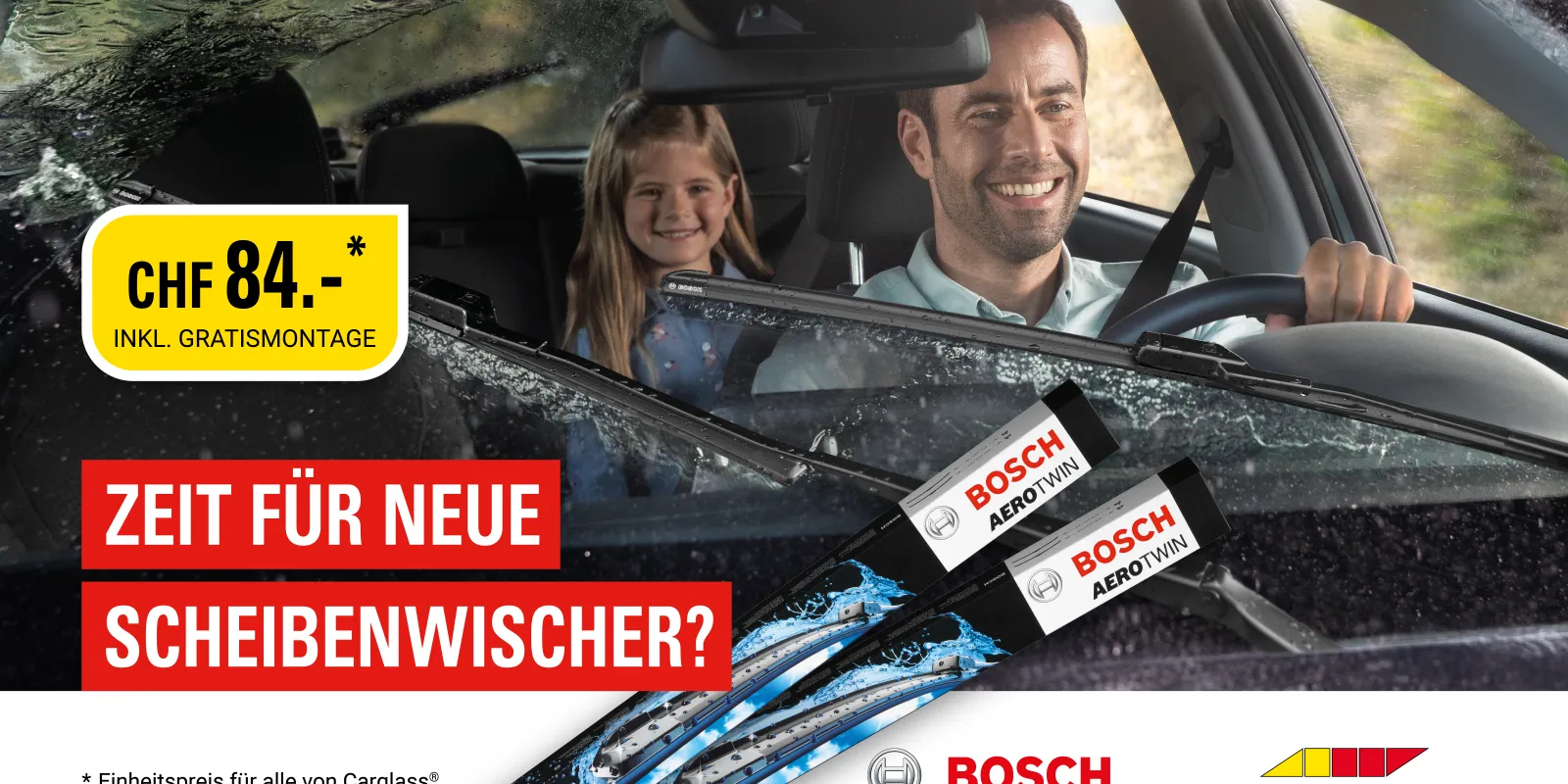 Bosch Scheibenwischer bei Carglass®
